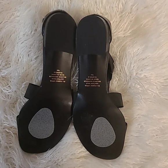 Black summer sandals. - Picture 8 of 8
